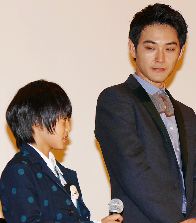 松田龍平＆大西利空／『ぼくのおじさん』初日舞台挨拶