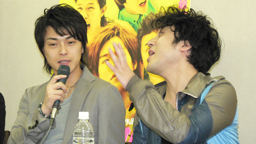 不仲な（？）2人　photo：Rie Shintani