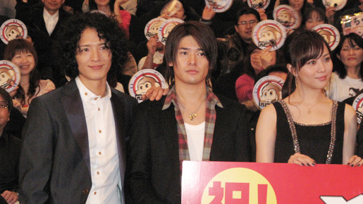 『猿ロック THE MOVIE』初日舞台挨拶  photo：Yoko Saito