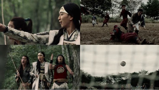 au「三太郎」シリーズサッカー日本代表「応援」篇