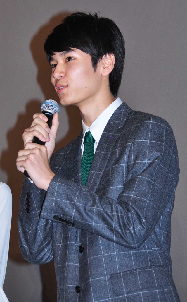 萩原利久／『オケ老人！』初日舞台挨拶