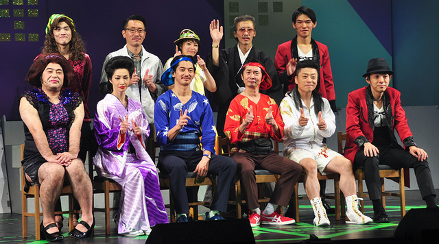 ／舞台「サンバイザー兄弟」会見