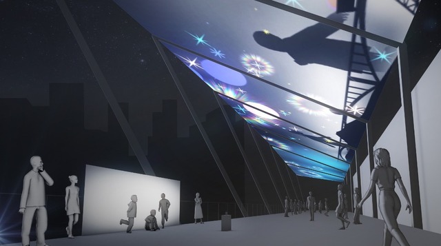 東京駅グランルーフ Light on Train　イメージ