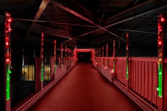 新江ノ島水族館「ナイトワンダーアクアリウム 2016」ブリッジ