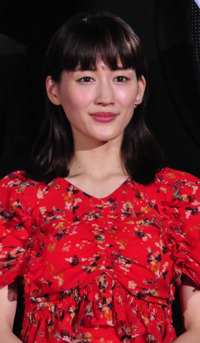 綾瀬はるか／『海賊とよばれた男』完成披露試写会