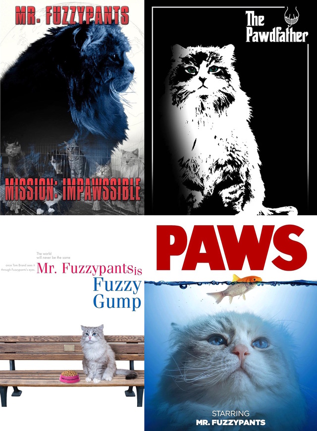 『メン・イン・キャット』パロディポスター　（C）2016 - EUROPACORP - All rights reserved