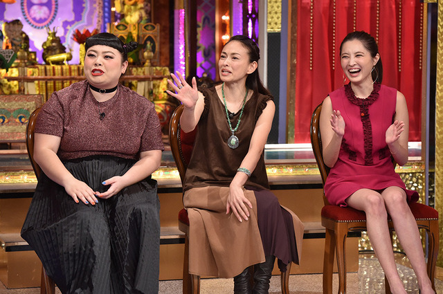渡辺直美＆田中美奈子＆大石絵理 「今夜くらべてみました」-(C)NTV