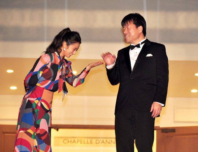 木村文乃＆佐藤二朗／『RANMARU 神の舌を持つ男』完成披露試写会