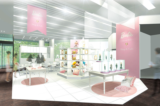 「Barbie期間限定POP UP SHOP（Barbie Classic Doll Shop ＆ Cafe）」(c) 2016 Mattel. All Rights Reserved.