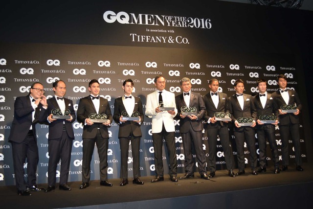 「GQ MEN OF THE YEAR 2016」授賞式
