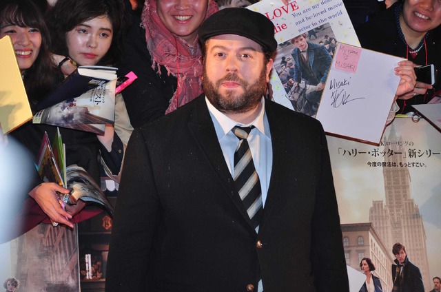 ダン・フォグラー／『ファンタスティック・ビーストと魔法使いの旅』ジャパン・プレミア