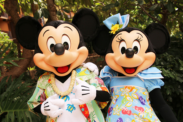 ミッキーマウス＆ミニーマウス／「アウラニ」グリーティング