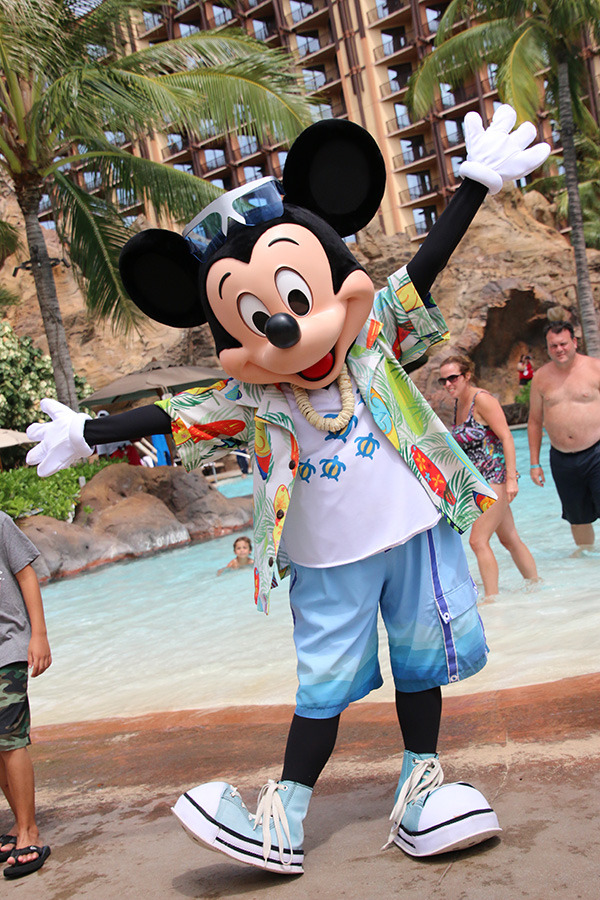 ミッキーマウス／「アウラニ」グリーティング