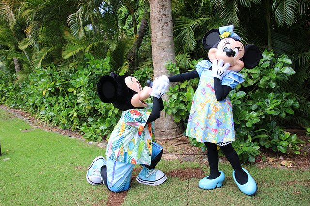 ミッキーマウス＆ミニーマウス／「アウラニ」グリーティング