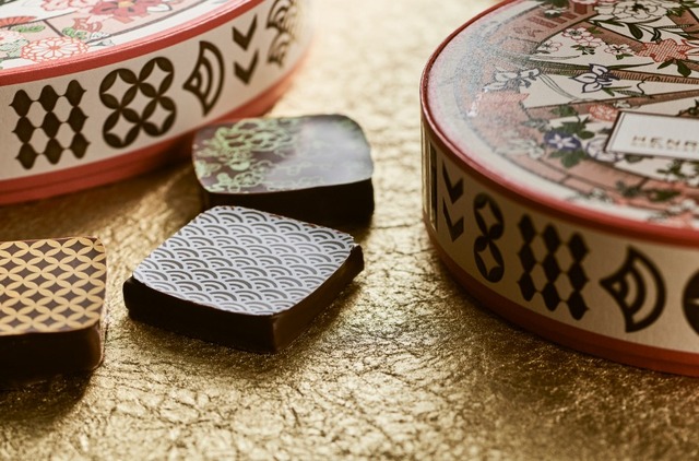 「アンリ・ルルー」×京友禅「千總」の限定パッケージで登場