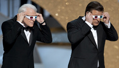 “アバター”メガネの司会者2人　Michael Yada (C) A.M.P.A.S.