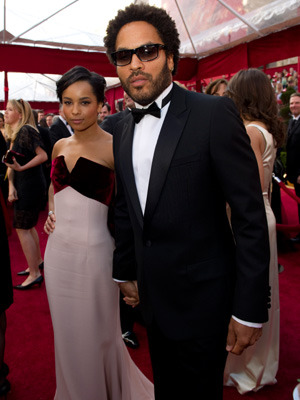 レニー・クラヴィッツと娘のゾエ　Richard Harbaugh / (C) A.M.P.A.S.