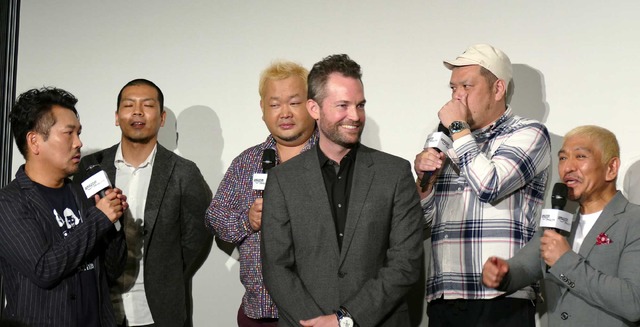 「HITOSHI MATSUMOTO Presentsドキュメンタル」完成披露試写会