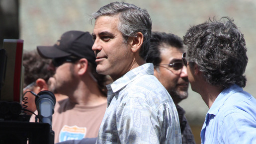 ハワイで新作撮影中のジョージ・クルーニー -(C) Fame Pictures/AFLO