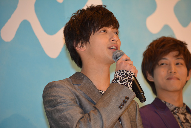 横浜流星『キセキ ーあの日のソビトー』完成披露舞台あいさつ