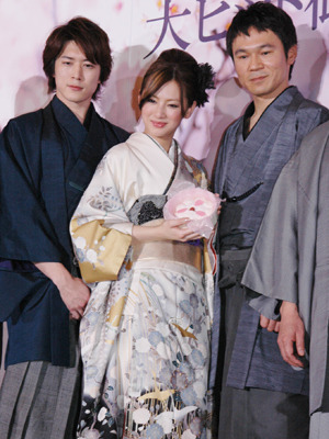 『花のあと』初日舞台挨拶　