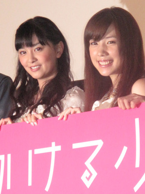 『時をかける少女』初日舞台挨拶　photo：Yoko Saito