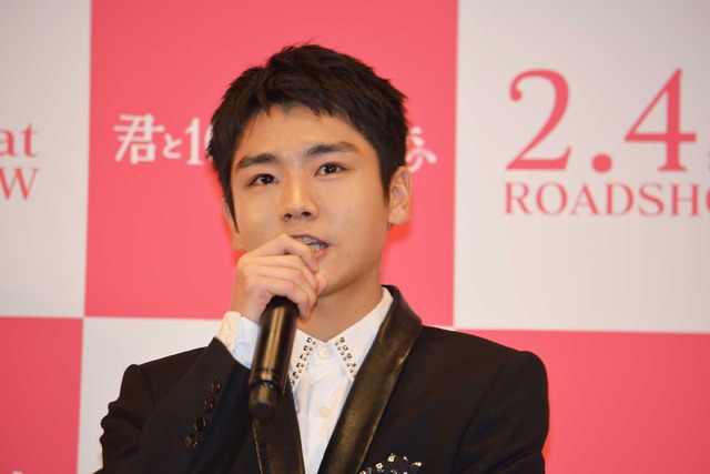 泉澤祐希／『君と100回目の恋』完成披露舞台挨拶