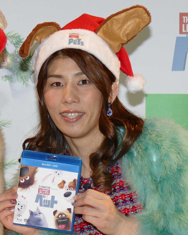 吉田沙保里／『ペット』ブルーレイ＆DVD発売記念イベント