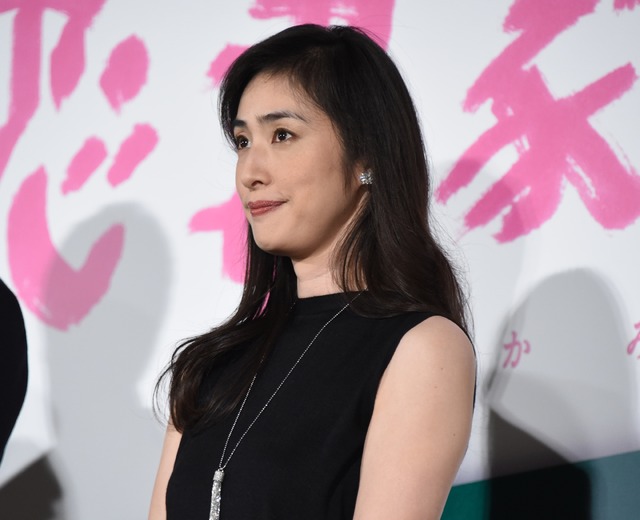 天海祐希／映画『恋妻家宮本』完成披露舞台挨拶