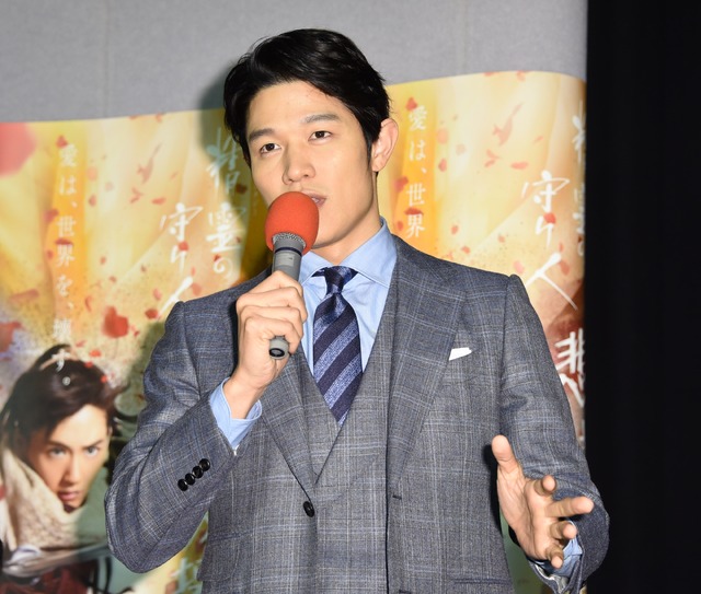 鈴木亮平／NHK大河ファンタジー「精霊の守り人　悲しき破壊神」第1話試写会