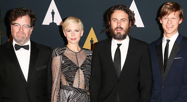 ケイシー・アフレック＆ミシェル・ウィリアムズ＆ルーカス・ヘッジズ＆ケネス・ロナーガン監督-(C)Getty Images