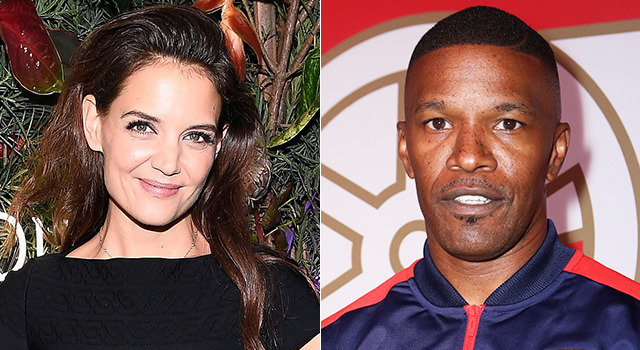 ケイティ・ホームズ＆ジェイミー・フォックス(C)Getty Images