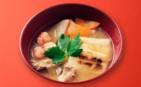 味噌汁専門店「美噌元」　1人限定30食「具沢山のお雑煮」（850円）