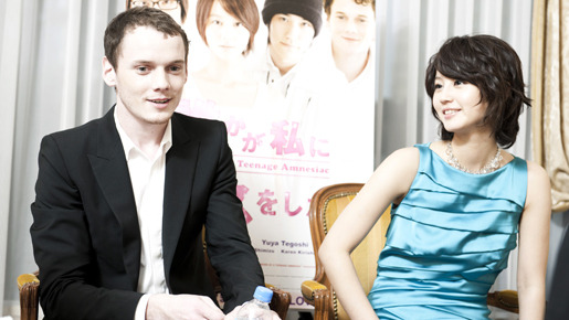 『誰かが私にキスをした』　堀北真希×アントン・イェルチン　photo：Toru Hiraiwa