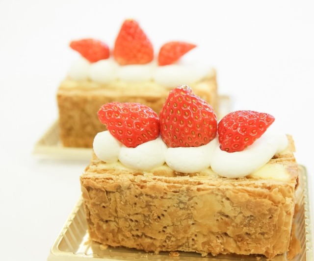 苺のミルフィユ