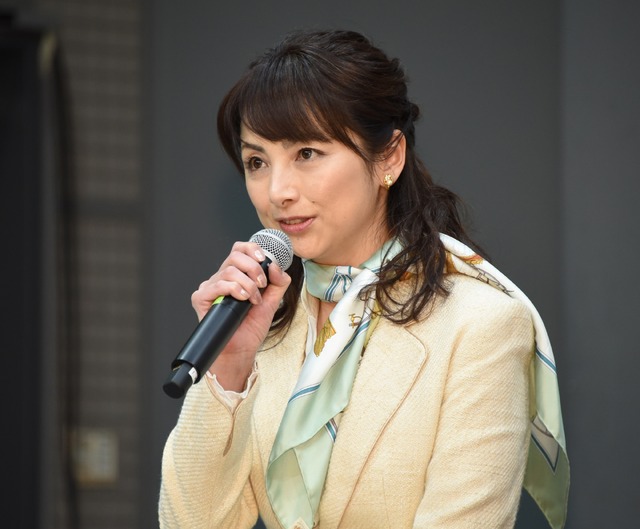 櫻井淳子／「特命係長 只野仁 AbemaTVオリジナル」完成発表会