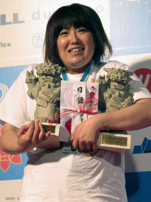 2冠獲得の『クロサワ映画』主演の森三中・黒沢かずこ　photo：Yoko Saito