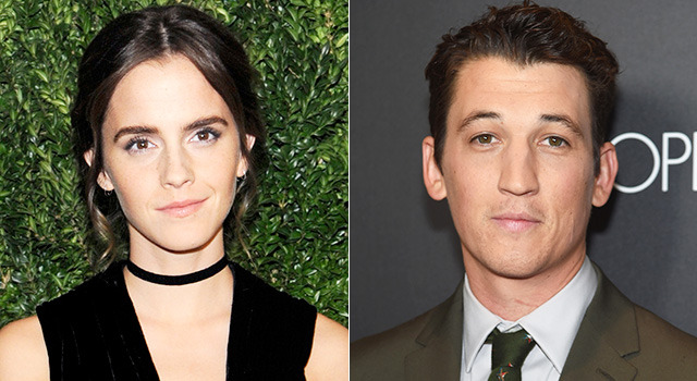 マイルズ・テラー＆エマ・ワトソン-(C)Getty Images