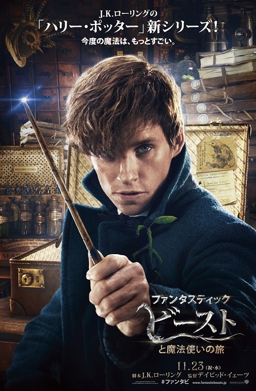 『ファンタスティック・ビーストと魔法使いの旅』(C) 2016 Warner Bros. Ent.  All Rights Reserved.　Harry Potter and Fantastic Beasts Publishing Rights (C) JKR.