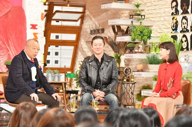 浅野忠信出演「A-Studio」(C)TBS