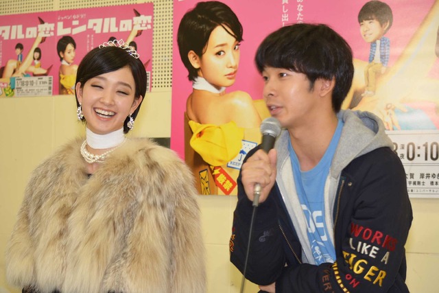 剛力彩芽＆太賀／「レンタルの恋」囲み取材