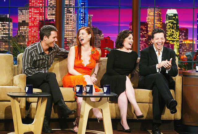 エリック・マコーマック＆デブラ・メッシング＆メーガン・ムラーリー＆ショーン・ヘイズ-(C)Getty Images