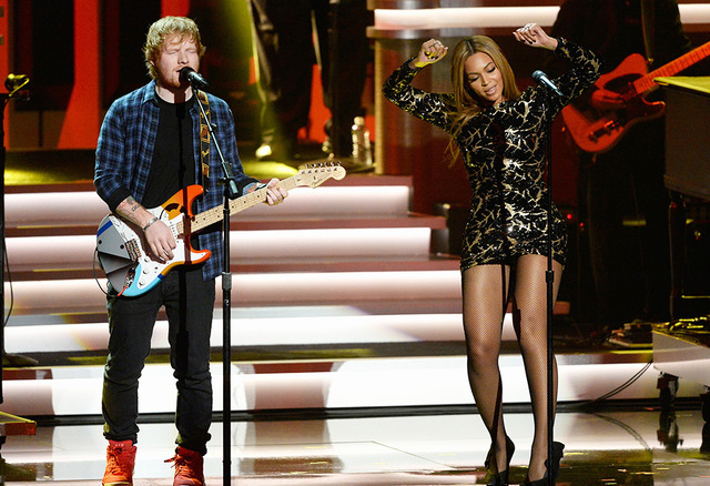 エド・シーラン＆ビヨンセ-(C)Getty Images