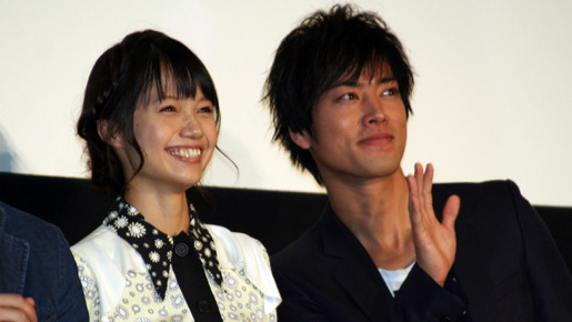 『ソラニン』初日舞台挨拶　photo：Yoko Saito