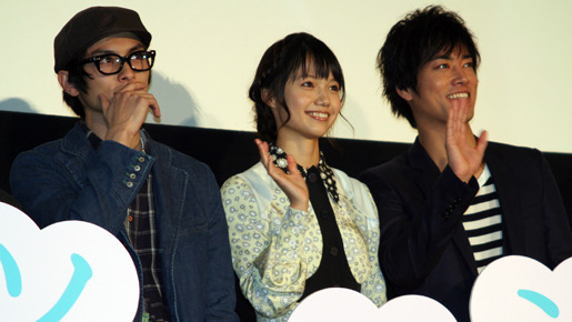 『ソラニン』初日舞台挨拶　photo：Yoko Saito