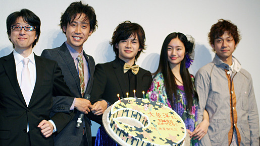 『半分の月がのぼる空』初日舞台挨拶　photo：Yoko Saito