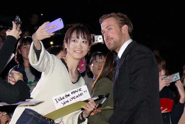 ライアン・ゴズリング／『ラ・ラ・ランド』ジャパンプレミア