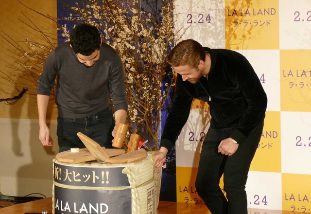 デイミアン・チャゼル監督＆ライアン・ゴズリング／『ラ・ラ・ランド』来日記者会見