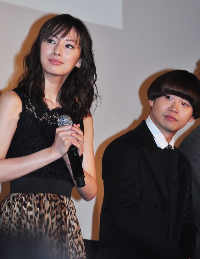 北川景子＆矢本悠馬／『破門 ふたりのヤクビョーガミ』初日舞台挨拶