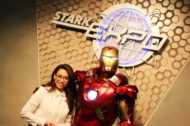 「アイアンマン・テック・ショーケース（スターク・インダストリーズ提供）」